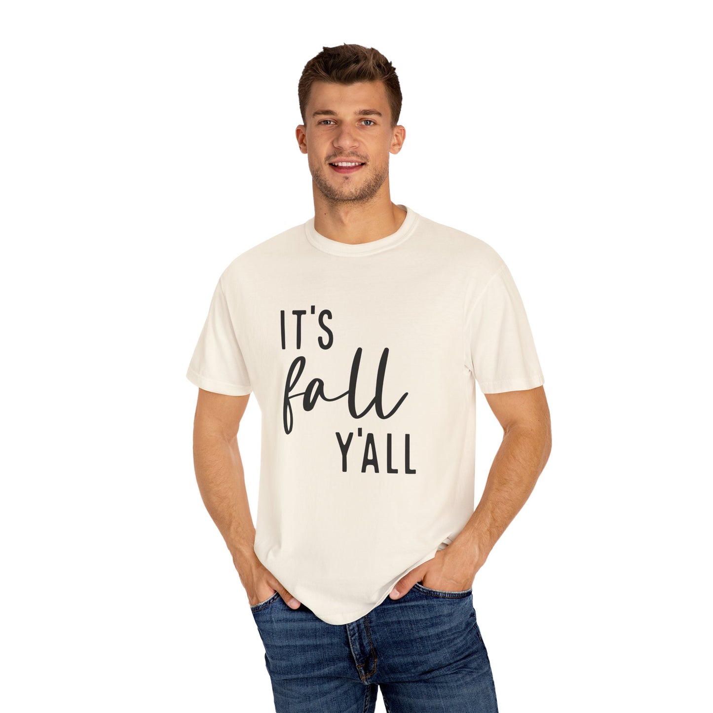 It's Fall Ya'll Shirt, Autumn Season Tee, Women's Cute Fall T-Shirt, Fall Tops, Cozy Crewneck, Autumn, Comfy Fall Tshirt, Funny Fall Fashion