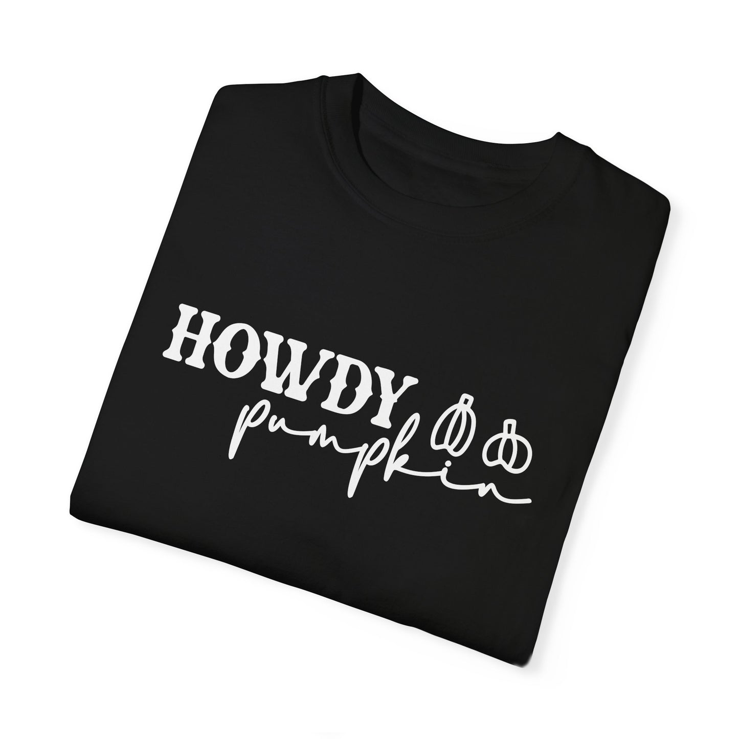 Howdy Pumpkin Shirt, Women's Cute Fall T-Shirt, Cozy Fall Tops, Country Crewneck, Southwest Tee, Autumn, Unisex T-shirt, Fall Graphic Tee