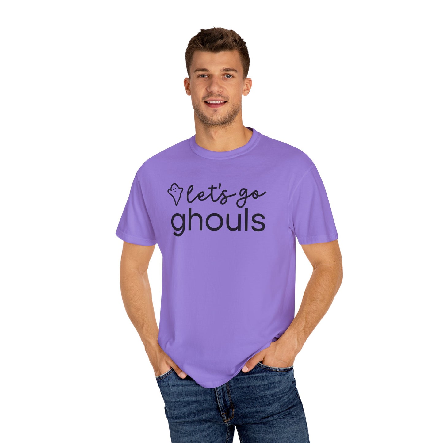 Let's Go Ghouls Shirt, Graphic Halloween Top, Womens Fall Graphic Tee, Halloween Party Shirt, Trendy Halloween Top, Spooky Season Crewneck