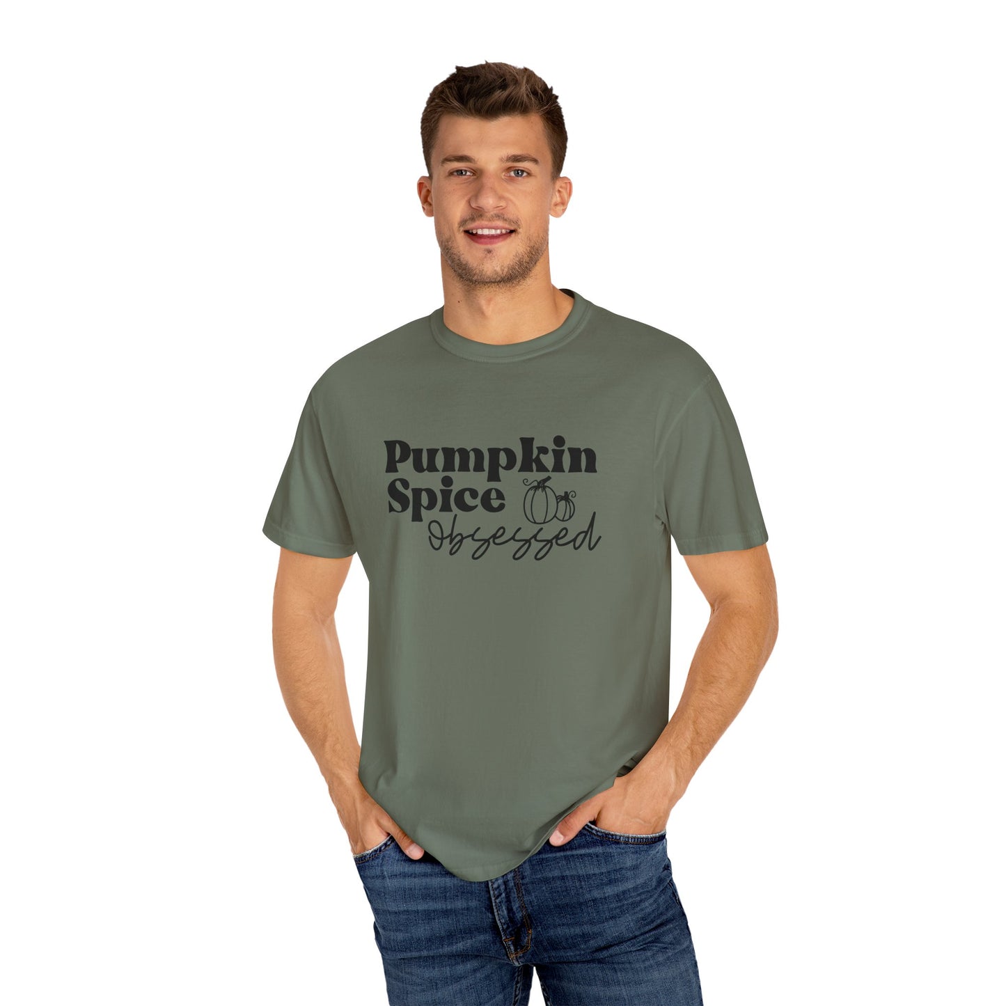 Pumpkin Spice Obsessed Shirt, Pumpkin Spice Season Tee, Women's Cute Fall T-Shirt, Cozy Fall Tops, PSL, Coffee Lover Crewneck, Autumn