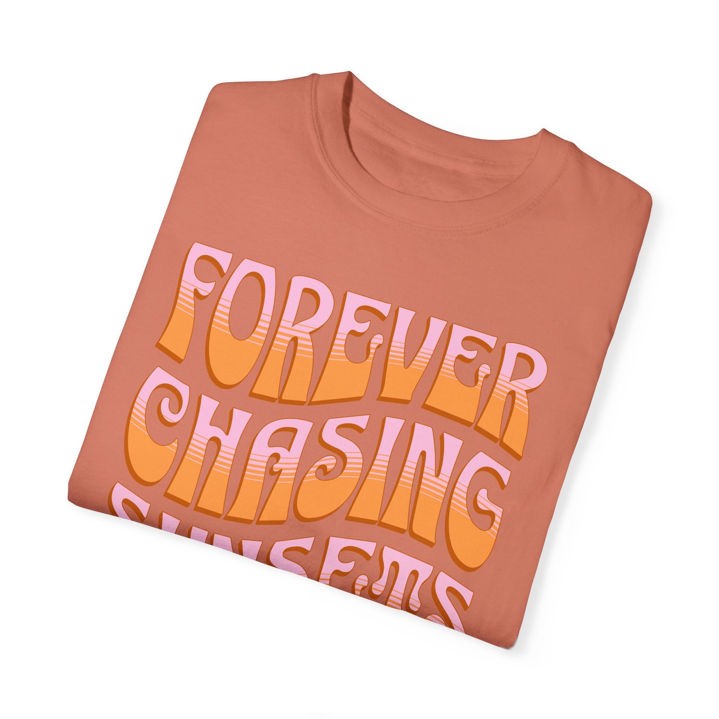 Chasing Sunsets T-shirt, Vintage Retro Unisex Graphic Tee, Beach Bum Shirt, Ocean Lover Gift, Spring Break