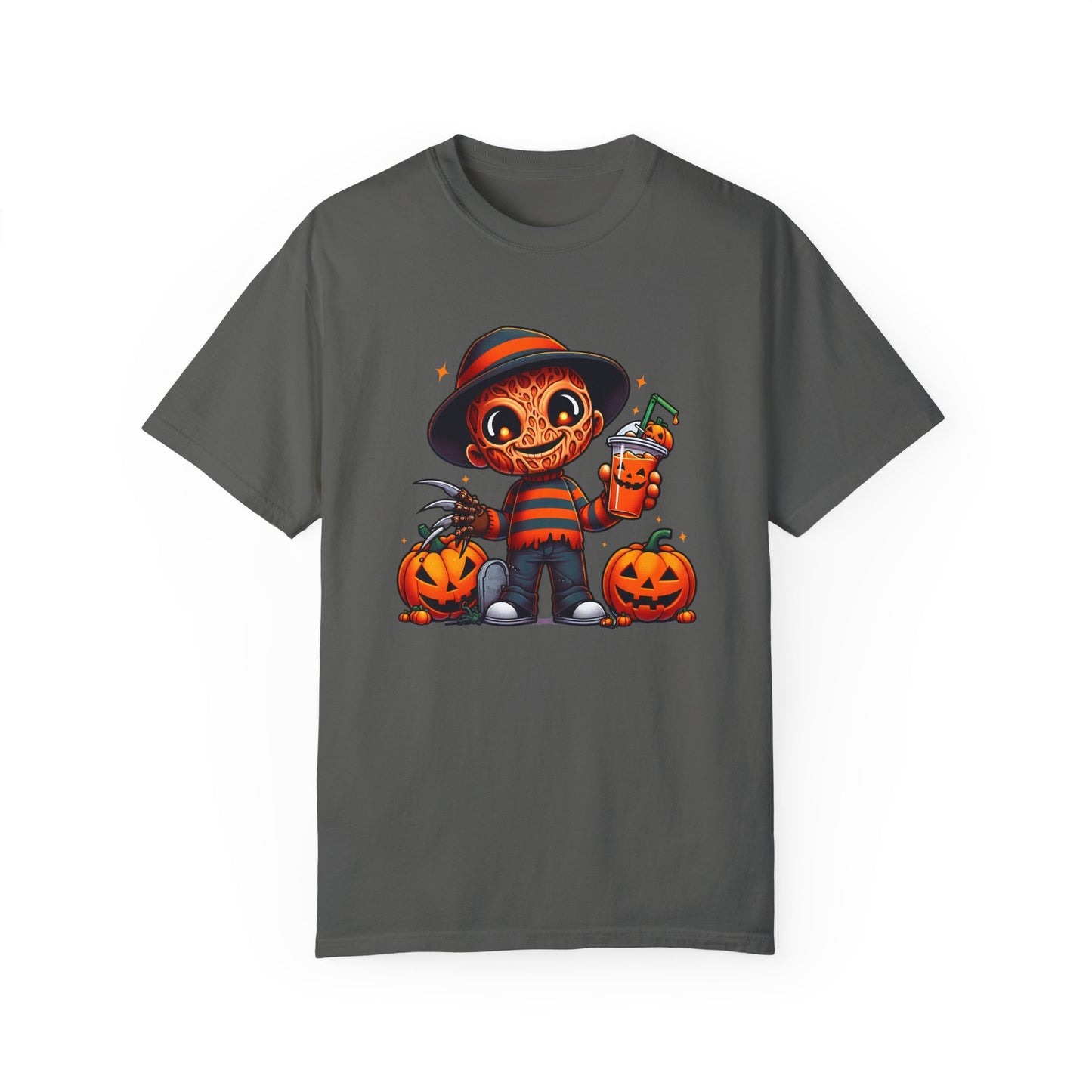 Cute Creepy Fred Unisex Garment-Dyed T-shirt