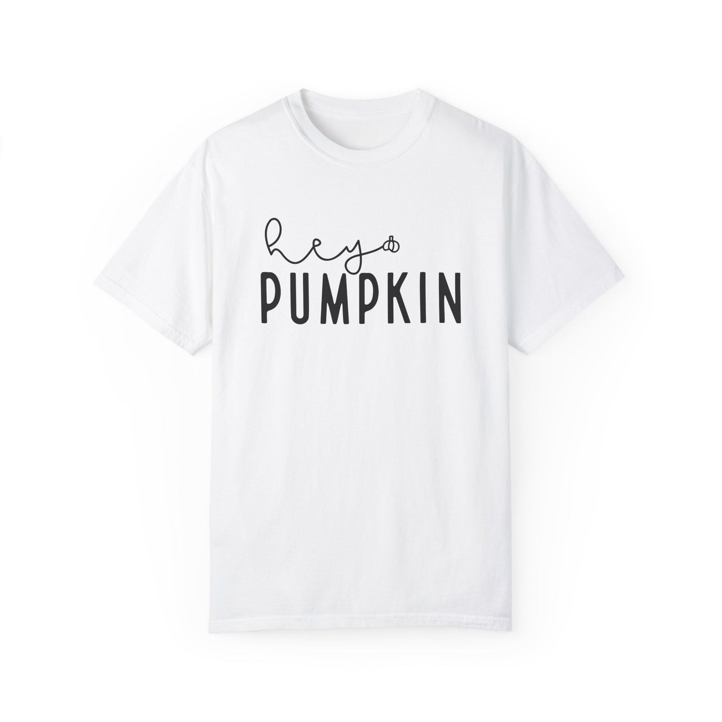 Hey Pumpkin Shirt, Autumn Season Tee, Women's Cute Fall T-Shirt, Fall Tops, Cozy Crewneck, Comfy Fall Top, Funny Fall Fashion, Autumn