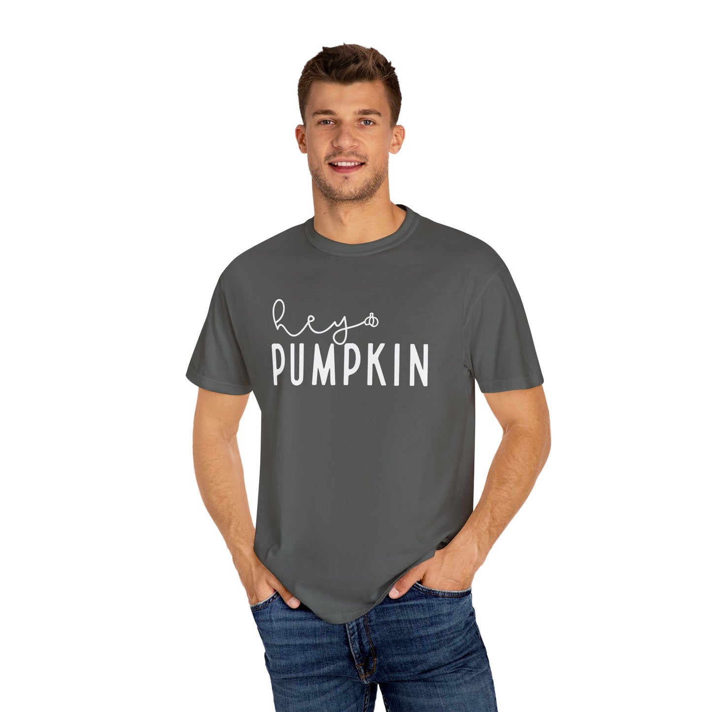 Hey Pumpkin Shirt, Autumn Season Tee, Women's Cute Fall T-Shirt, Fall Tops, Cozy Crewneck, Autumn, Comfy Fall Top, Funny Fall Fashion