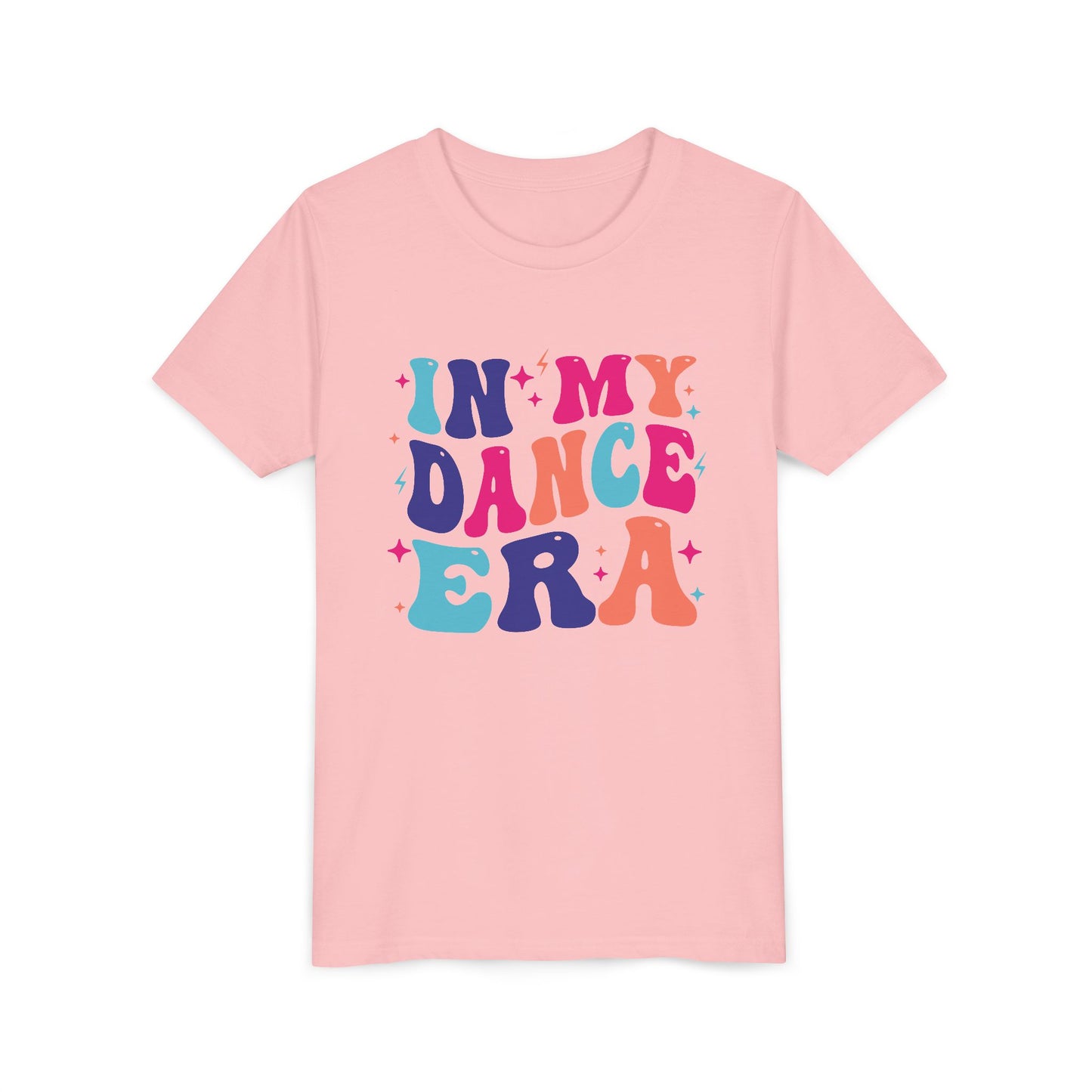 In My Dance Era Youth Tee, Dance Gift, Dancer T-Shirt, Colorful Youth Shirt, Dance Gift, Dancewear