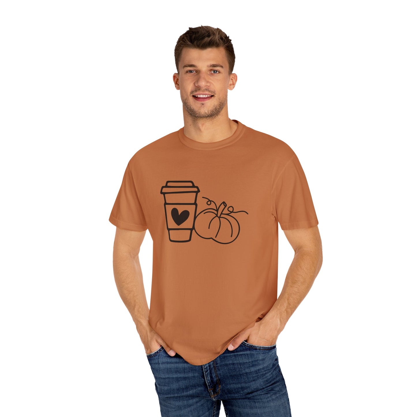 Pumkin Spice Lover T-shirt,  Pumpkin Spice Season Tee, Women's Cute Fall T-Shirt, Cozy Fall Tops, PSL, Coffee Lover Crewneck, Autumn, Latte