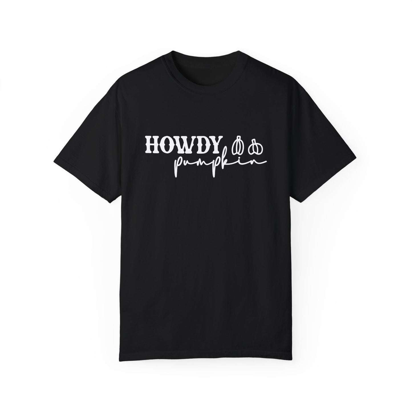 Howdy Pumpkin Shirt, Women's Cute Fall T-Shirt, Cozy Fall Tops, Country Crewneck, Southwest Tee, Autumn, Unisex T-shirt, Fall Graphic Tee