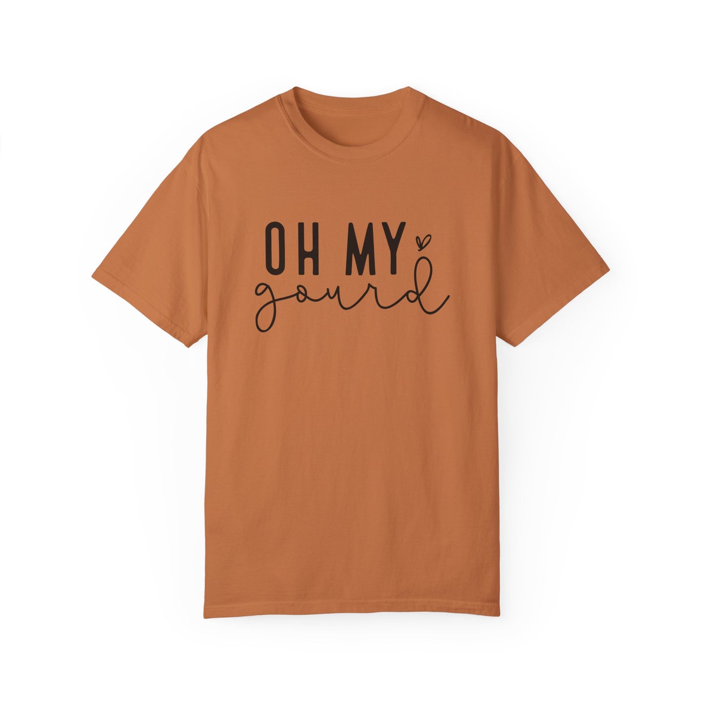 Oh My Gourd Shirt, Autumn Season Tee, Women's Cute Fall T-Shirt, Fall Tops, Cozy Crewneck, Autumn, Comfy Fall Tshirt, Funny Fall Fashion