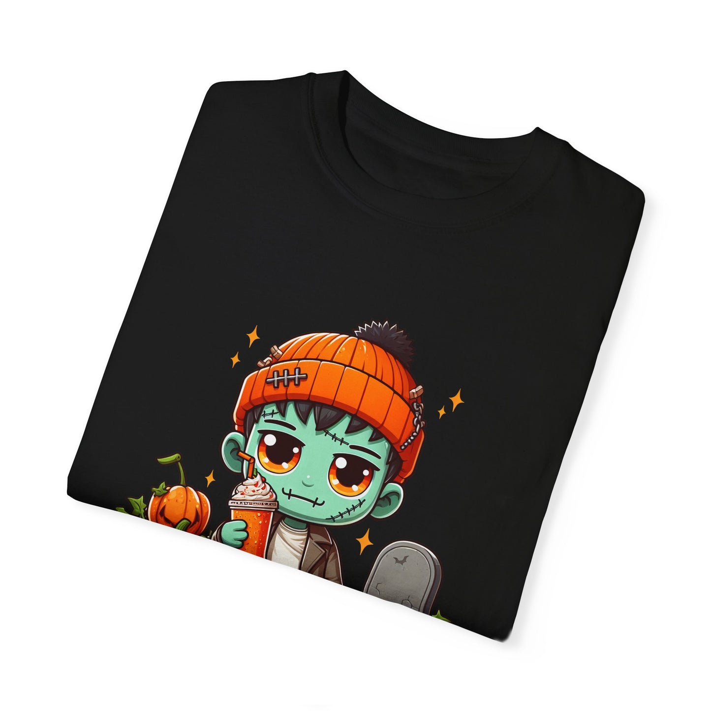 Cute Creppy Frank Unisex Garment-Dyed T-shirt