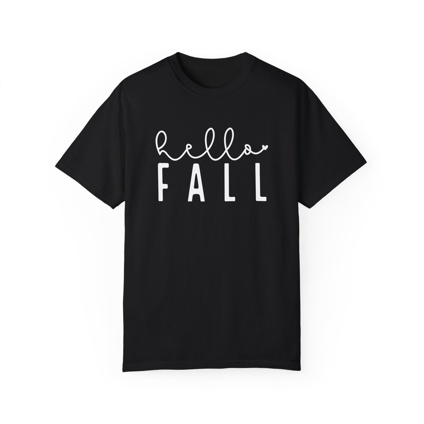 Hello Fall Shirt, Autumn Season Tee, Women's Cute Fall T-Shirt, Fall Tops, Cozy Crewneck, Comfy Fall Tshirt, Funny Fall Fashion, Autumn