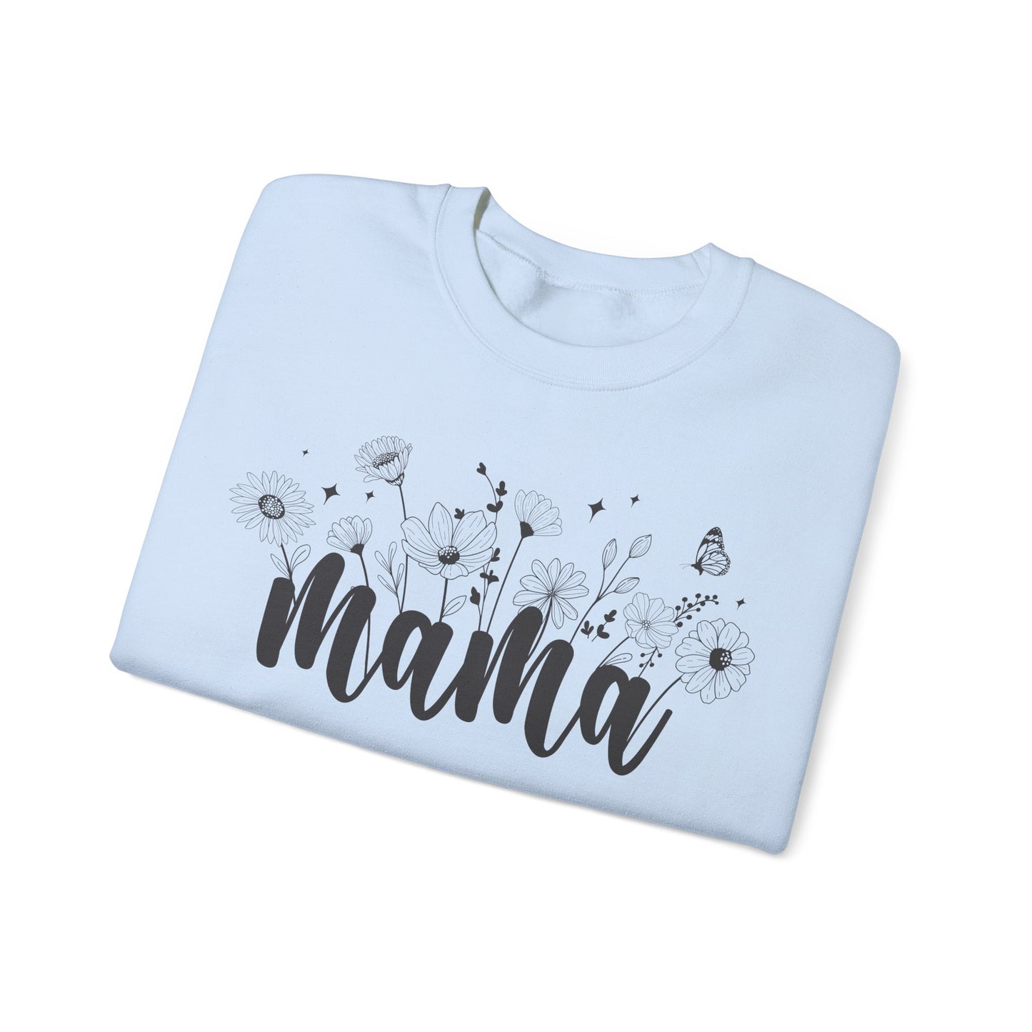 Floral Mama Coquette Sweatshirt, Retro Mama Mothers Day Gift, Floral Mama Sweatshirt, Mama Flower Sweatshirt, Unisex Sweatshirt