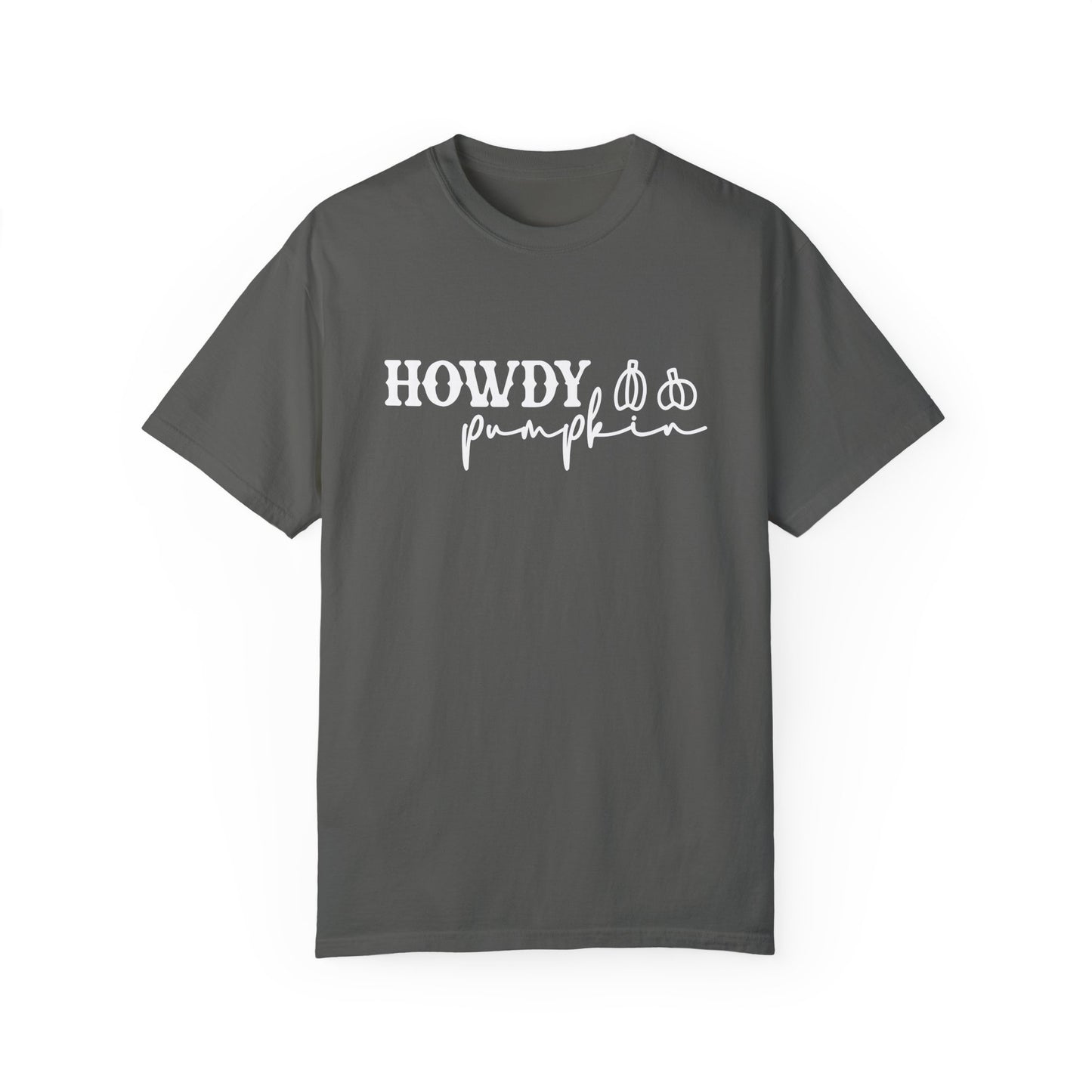 Howdy Pumpkin Shirt, Women's Cute Fall T-Shirt, Cozy Fall Tops, Country Crewneck, Southwest Tee, Autumn, Unisex T-shirt, Fall Graphic Tee