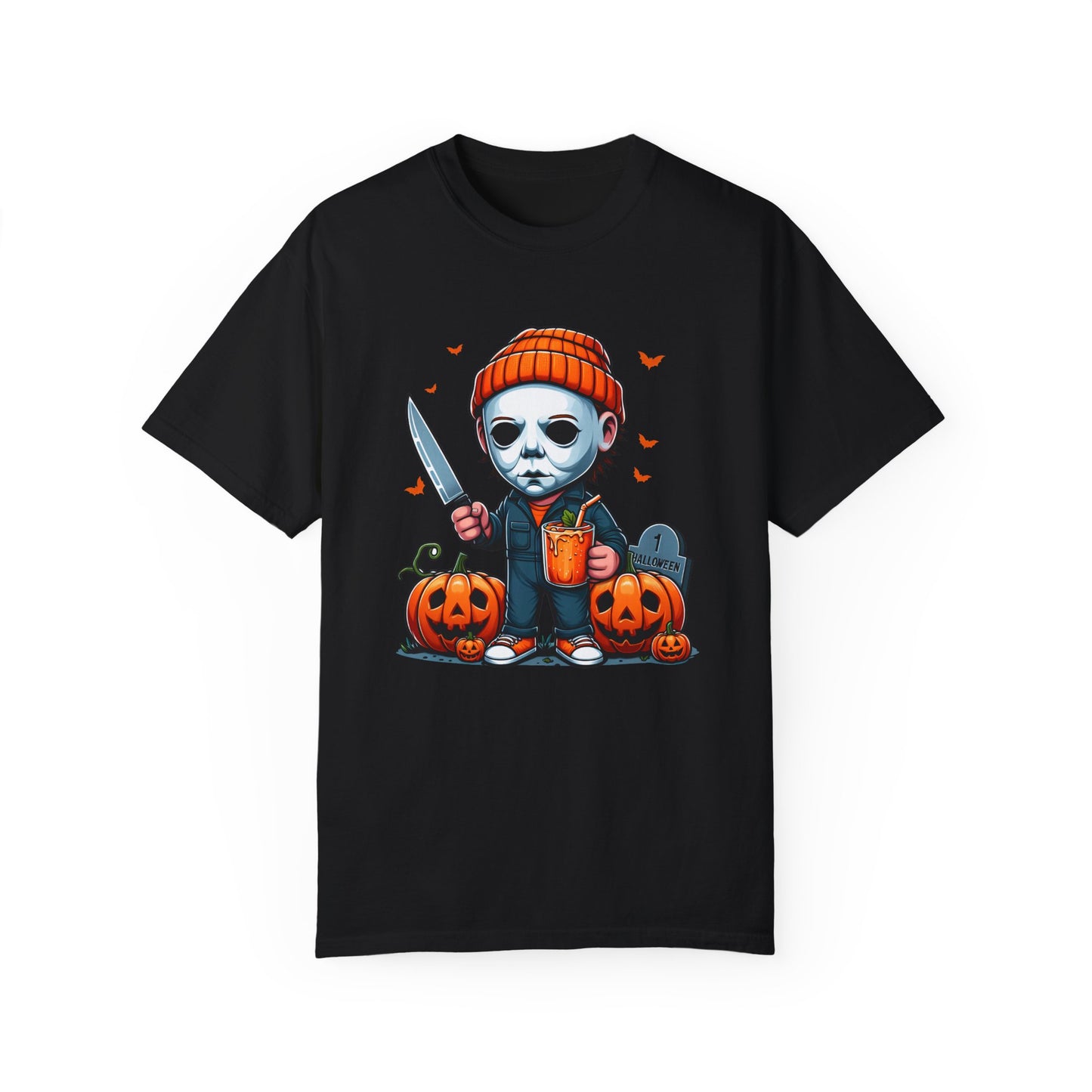 Cute Creepy Mike Unisex Garment-Dyed T-shirt