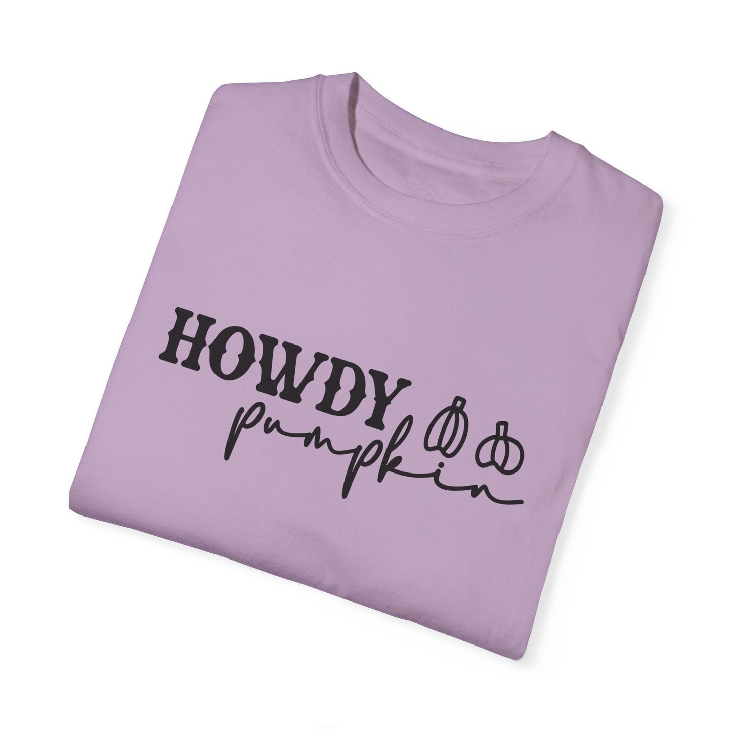 Howdy Pumpkin Shirt, Women's Cute Fall T-Shirt, Cozy Fall Tops, Country Crewneck, Southwest Tee, Autumn, Fall Graphic Tee, Unisex T-shirt