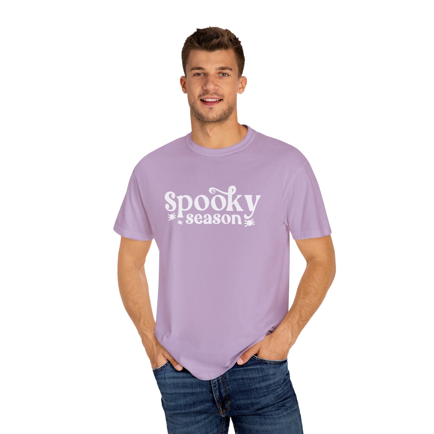 Spooky Season Shirt, Graphic Halloween Top, Womens Fall Graphic Tee, Halloween Party Shirt, Creepy Crewneck, Fall Gift, Trendy Halloween Top