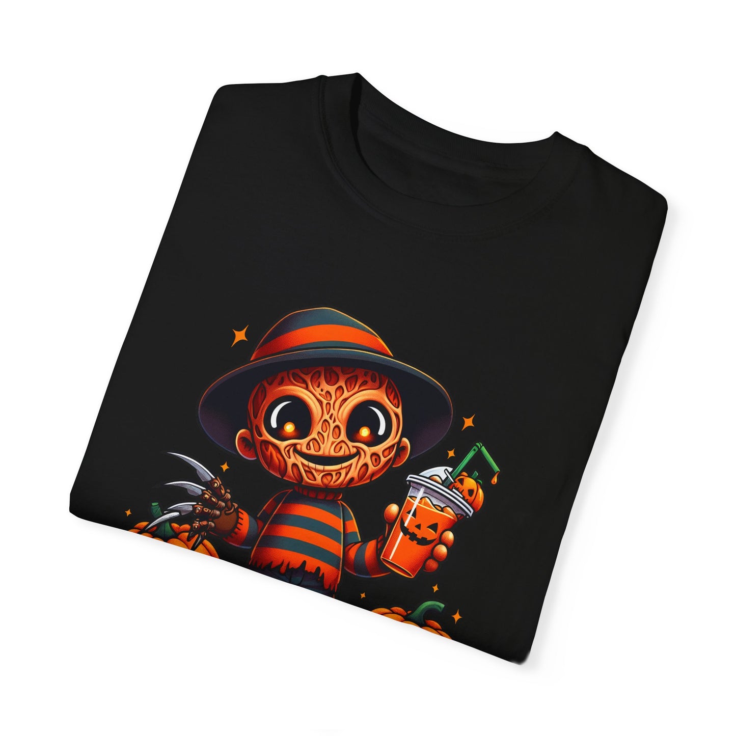 Cute Creepy Fred Unisex Garment-Dyed T-shirt