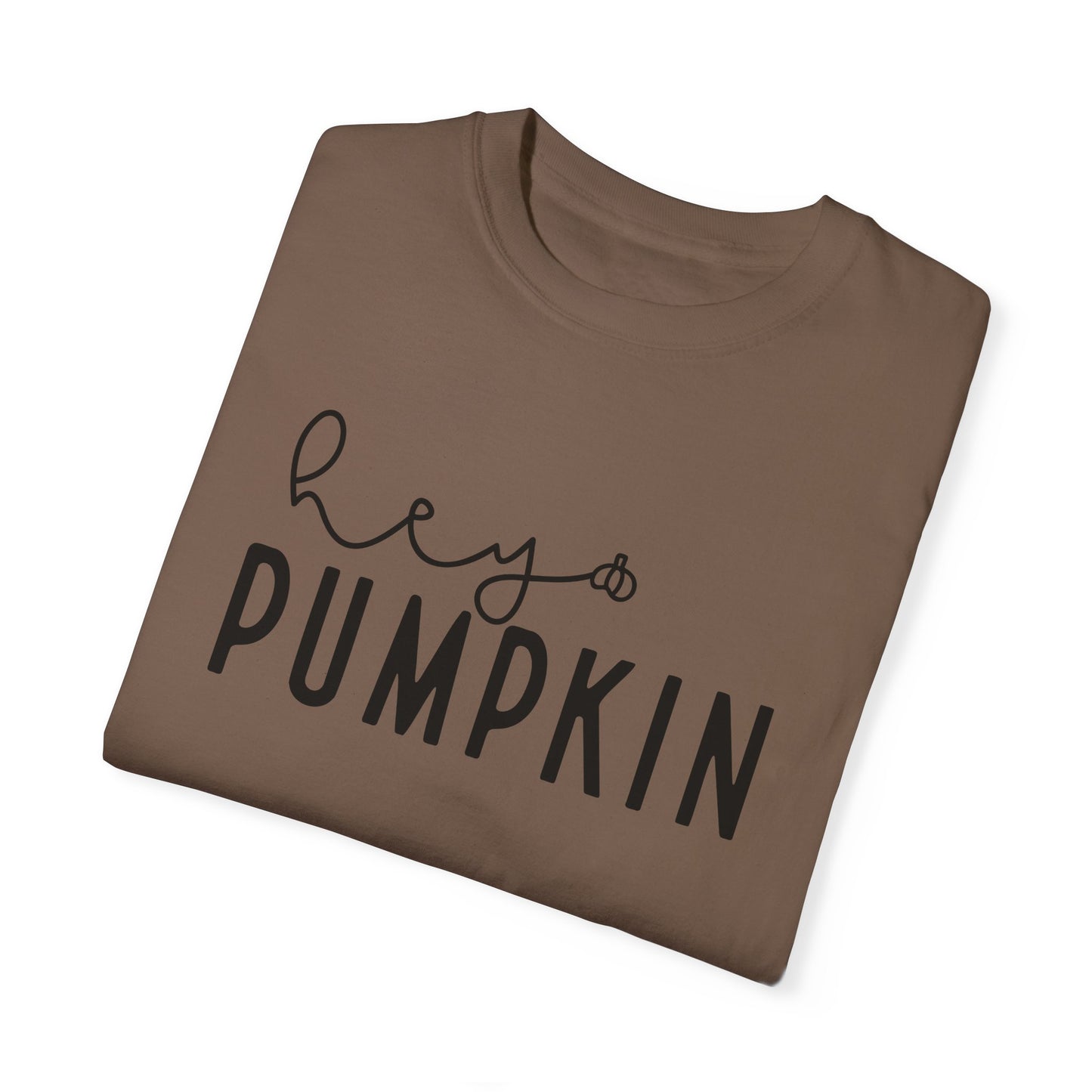 Hey Pumpkin Shirt, Autumn Season Tee, Women's Cute Fall T-Shirt, Fall Tops, Cozy Crewneck, Comfy Fall Top, Funny Fall Fashion, Autumn