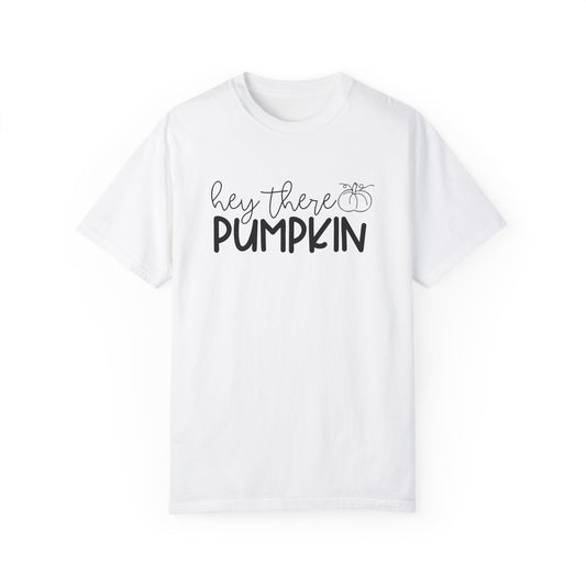 Hey There Pumpkin Shirt, Autumn Season Tee, Women's Cute Fall T-Shirt, Fall Tops, Cozy Crewneck, Autumn, Comfy Fall Top, Funny Fall Fashion