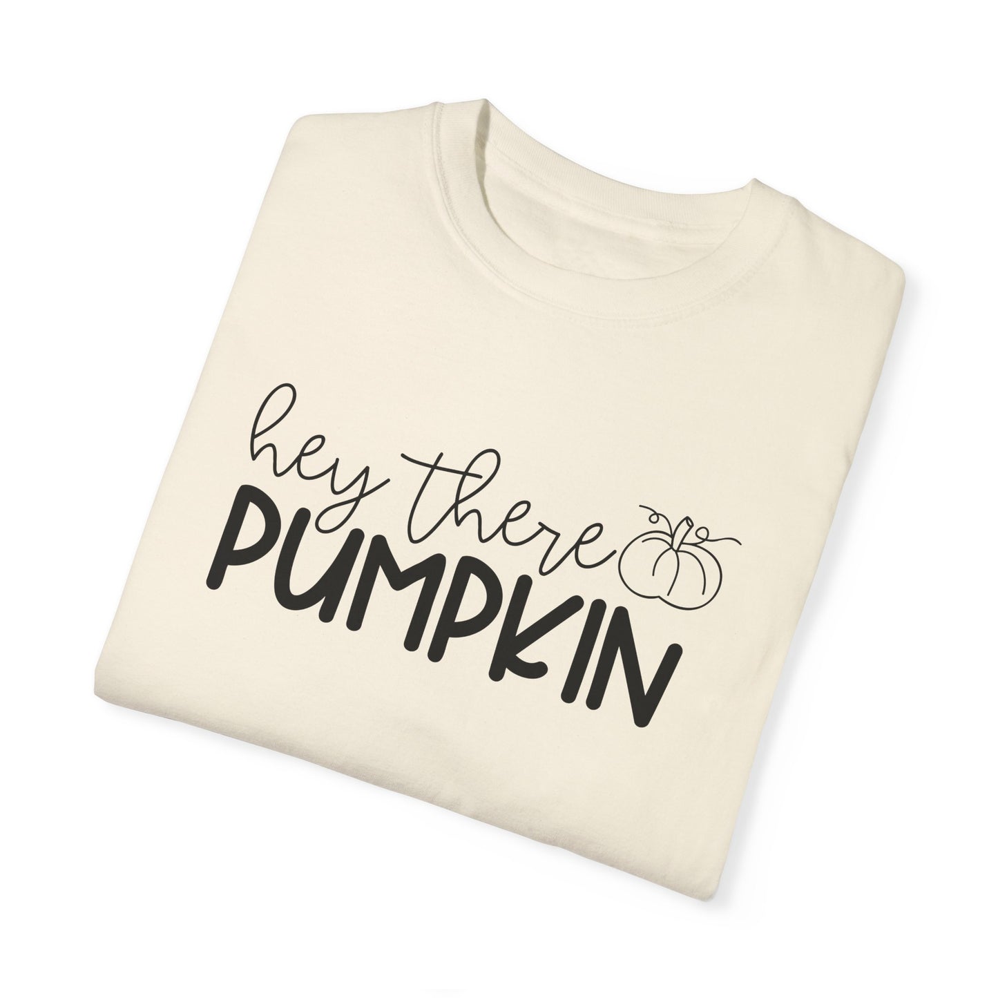 Hey There Pumpkin Shirt, Autumn Season Tee, Women's Cute Fall T-Shirt, Fall Tops, Cozy Crewneck, Autumn, Comfy Fall Top, Funny Fall Fashion