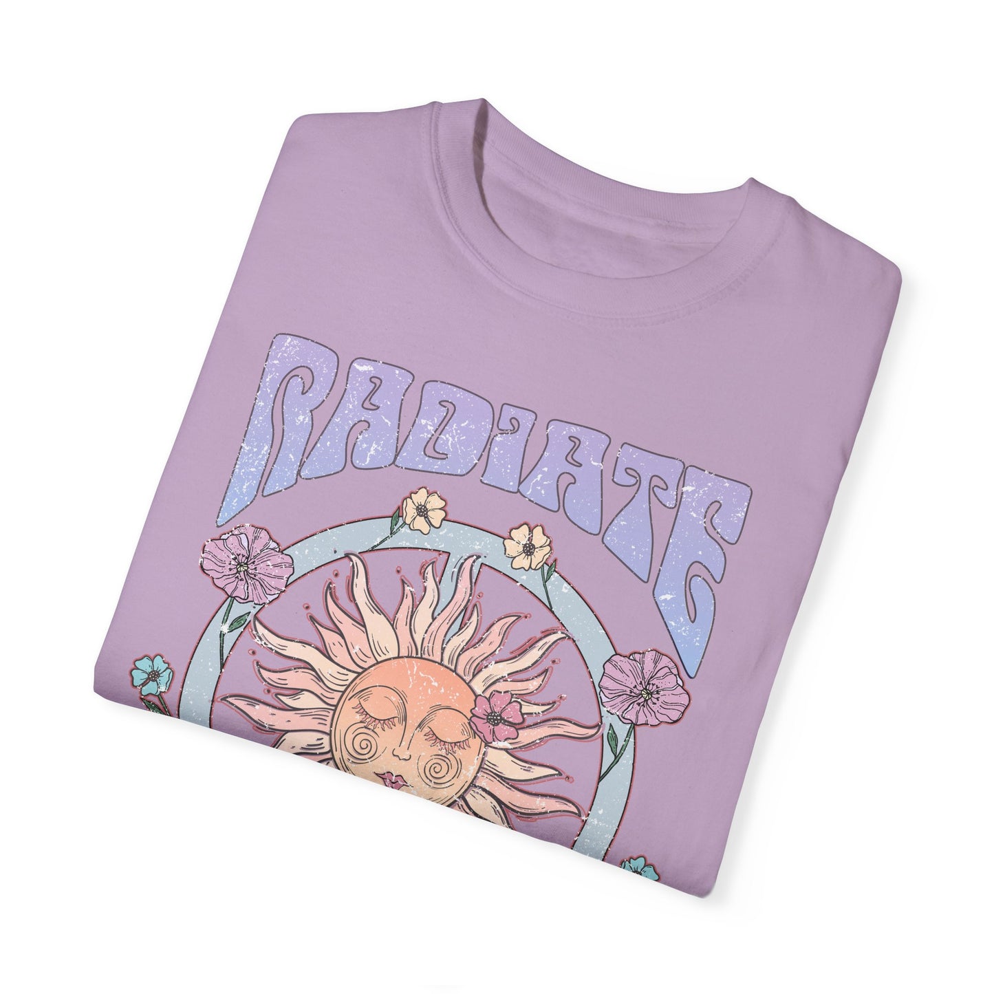 Radiate Positivity T-shirt, Spiritual Wellness, Uplifting, motivational, Retro, Unisex Tee, Positive Vibes Shirt, Inspirational Graphic Top,