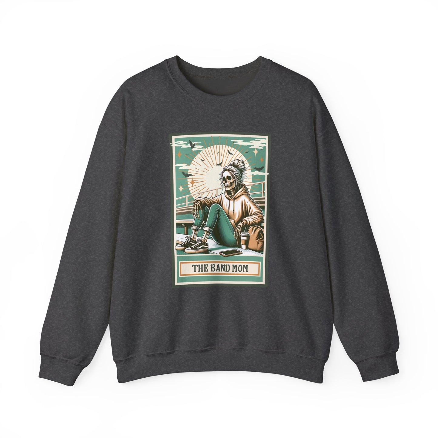 The Band Mom Unisex Heavy Blend™ Crewneck Sweatshirt