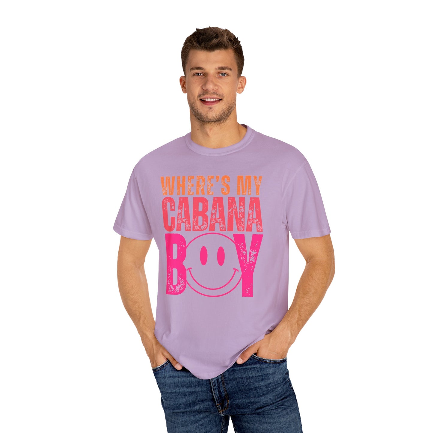 Wheres My Cabana Boy Unisex T-shirt, Funny Vacation Tee, Humorous Spring Break Shirt, Girls Trip Top, Beach Tee, Summer Vibes