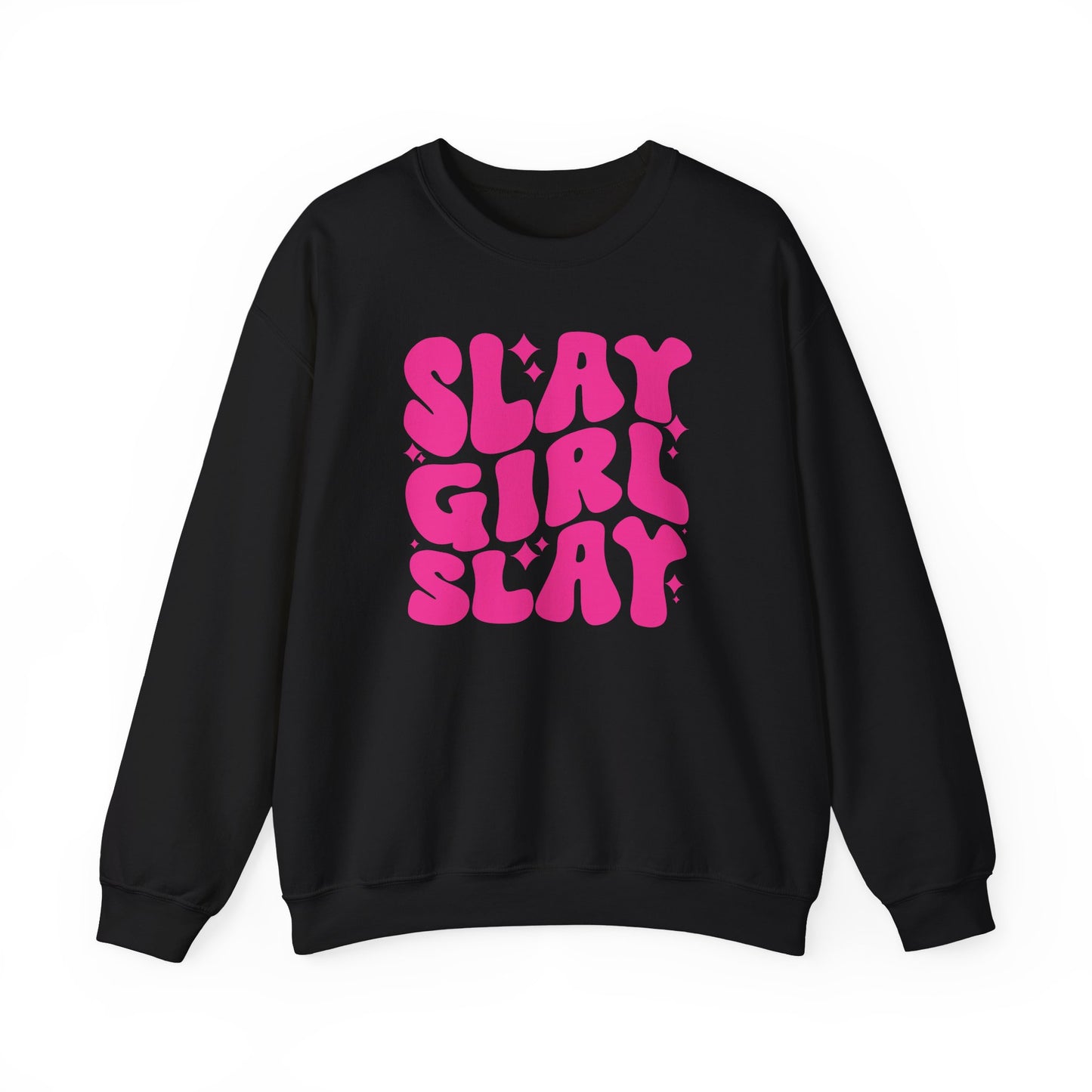 Slay Girl Slay Sweatshirt, Motivational Crewneck, Girl Empowerment Sporty Girl Boss Gift, Unisex Jumper, Fashion Statement