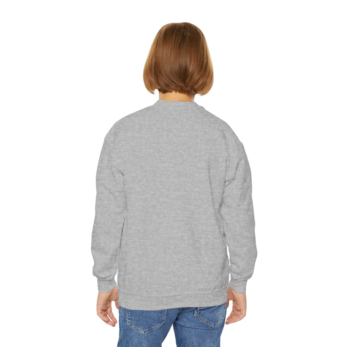 In My Cheer Era, Blue, Youth Crewneck Sweatshirt