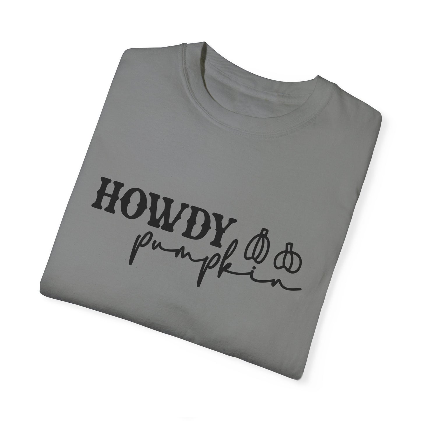 Howdy Pumpkin Shirt, Women's Cute Fall T-Shirt, Cozy Fall Tops, Country Crewneck, Southwest Tee, Autumn, Fall Graphic Tee, Unisex T-shirt