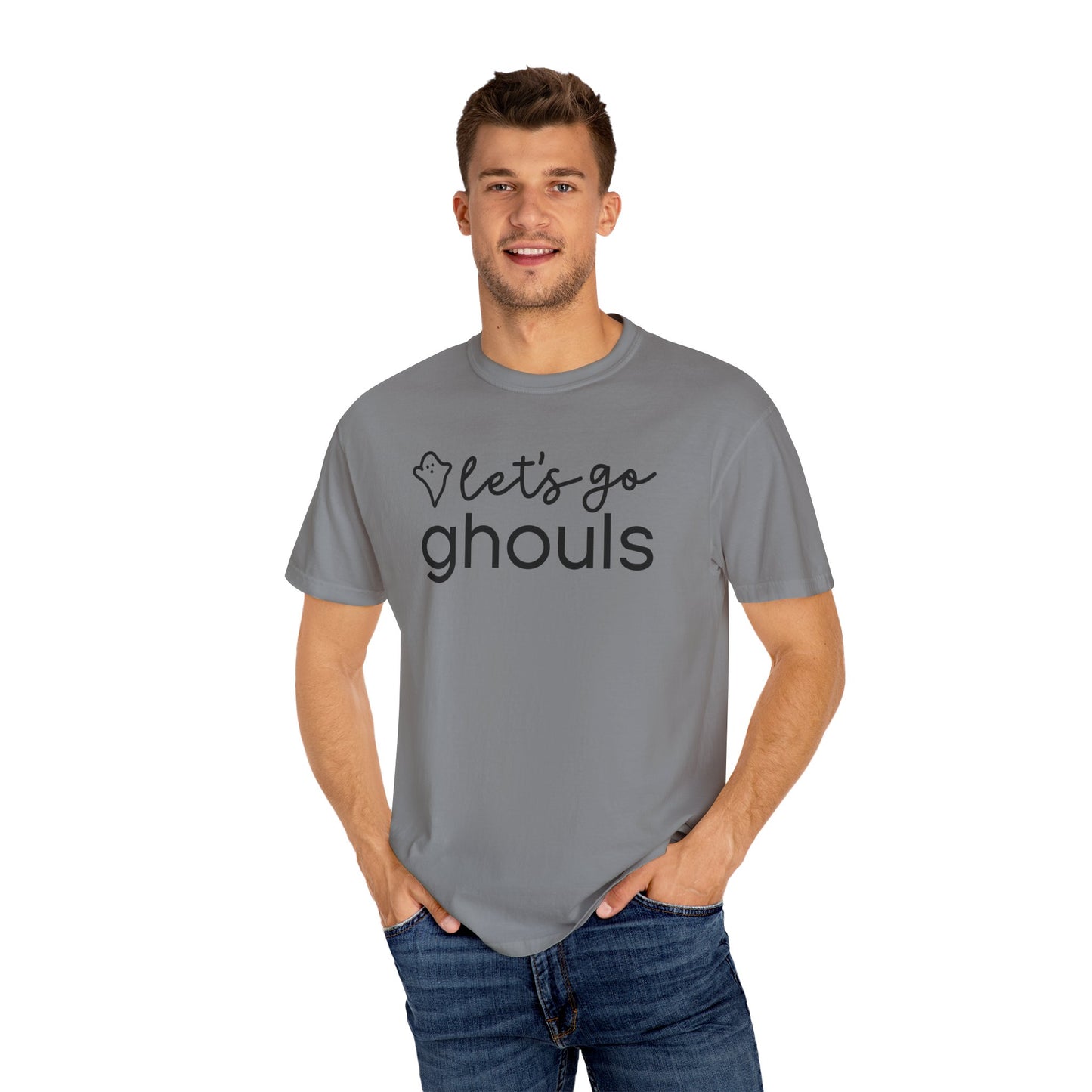 Let's Go Ghouls Shirt, Graphic Halloween Top, Womens Fall Graphic Tee, Halloween Party Shirt, Trendy Halloween Top, Spooky Season Crewneck