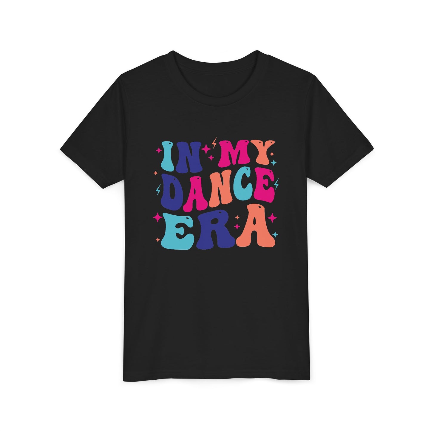 In My Dance Era Youth Tee, Dance Gift, Dancer T-Shirt, Colorful Youth Shirt, Dance Gift, Dancewear