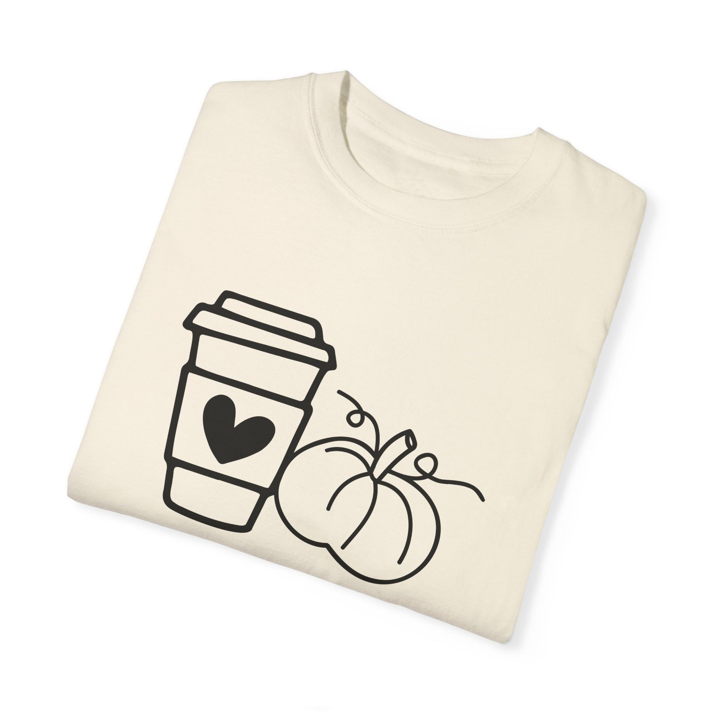 Pumkin Spice Lover T-shirt,  Pumpkin Spice Season Tee, Women's Cute Fall T-Shirt, Cozy Fall Tops, PSL, Coffee Lover Crewneck, Autumn, Latte