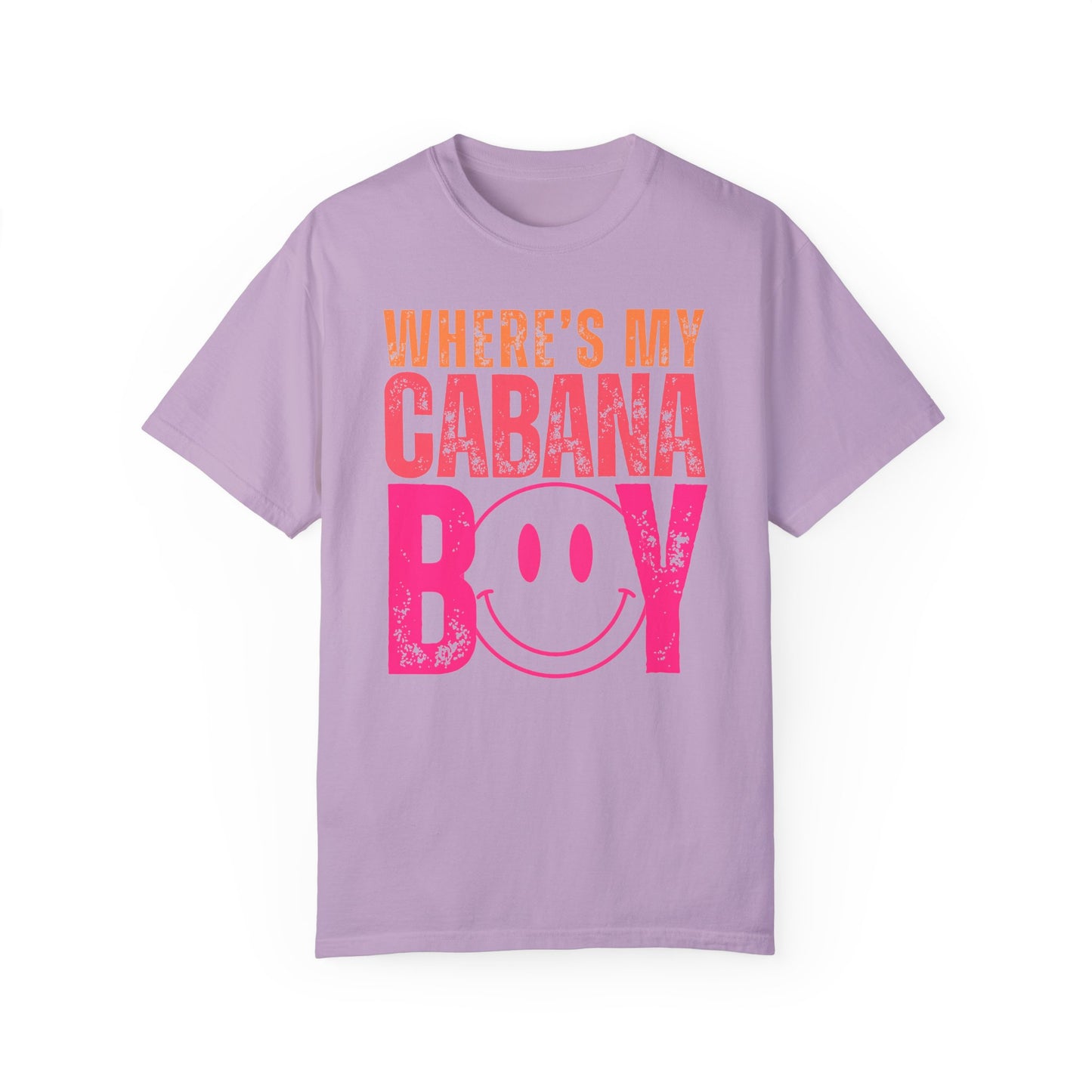 Wheres My Cabana Boy Unisex T-shirt, Funny Vacation Tee, Humorous Spring Break Shirt, Girls Trip Top, Beach Tee, Summer Vibes