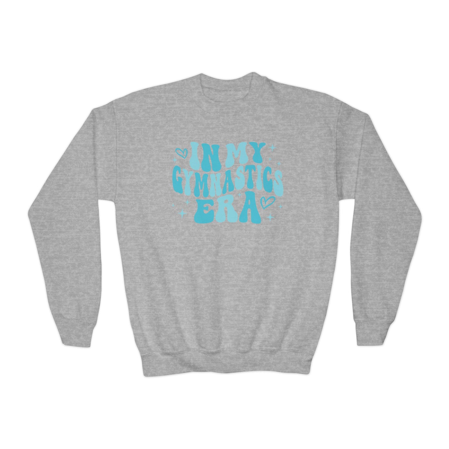 Gymnastics Era Youth Crewneck Sweatshirt - Gift for Her, Gymnastics Apparel, Swifty, Warm Jumper, Teen Sweatshirt