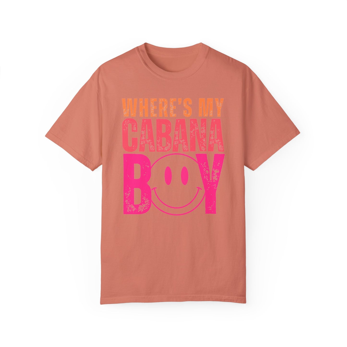 Wheres My Cabana Boy Unisex T-shirt, Funny Vacation Tee, Humorous Spring Break Shirt, Girls Trip Top, Beach Tee, Summer Vibes