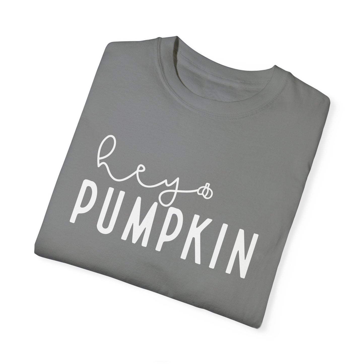 Hey Pumpkin Shirt, Autumn Season Tee, Women's Cute Fall T-Shirt, Fall Tops, Cozy Crewneck, Autumn, Comfy Fall Top, Funny Fall Fashion