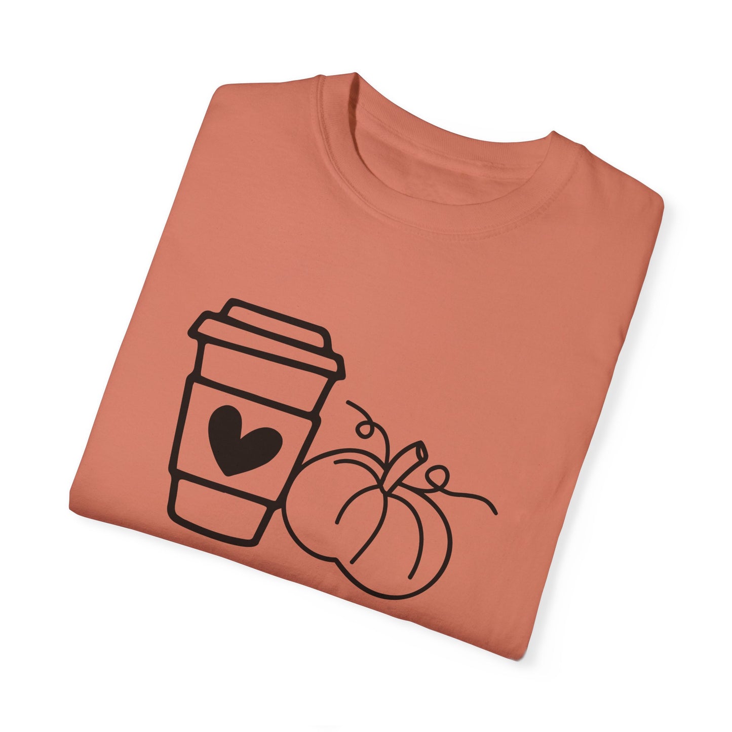 Pumkin Spice Lover T-shirt,  Pumpkin Spice Season Tee, Women's Cute Fall T-Shirt, Cozy Fall Tops, PSL, Coffee Lover Crewneck, Autumn, Latte