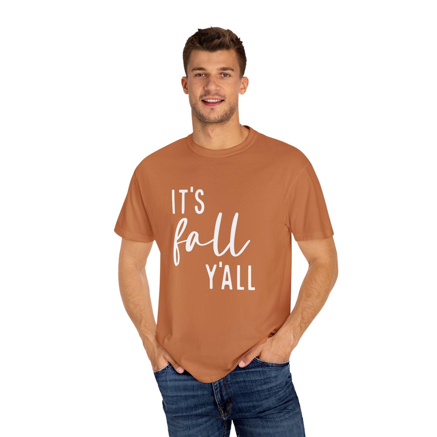 It's Fall Y'all Shirt, Autumn Season Tee, Women's Cute Fall T-Shirt, Fall Tops, Cozy Crewneck, Autumn, Comfy Fall Tshirt, Funny Fall Fashion