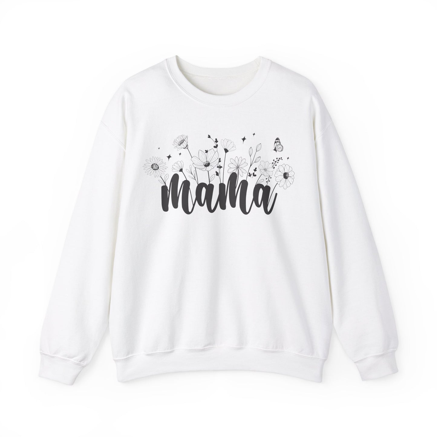 Floral Mama Coquette Sweatshirt, Retro Mama Mothers Day Gift, Floral Mama Sweatshirt, Mama Flower Sweatshirt, Unisex Sweatshirt