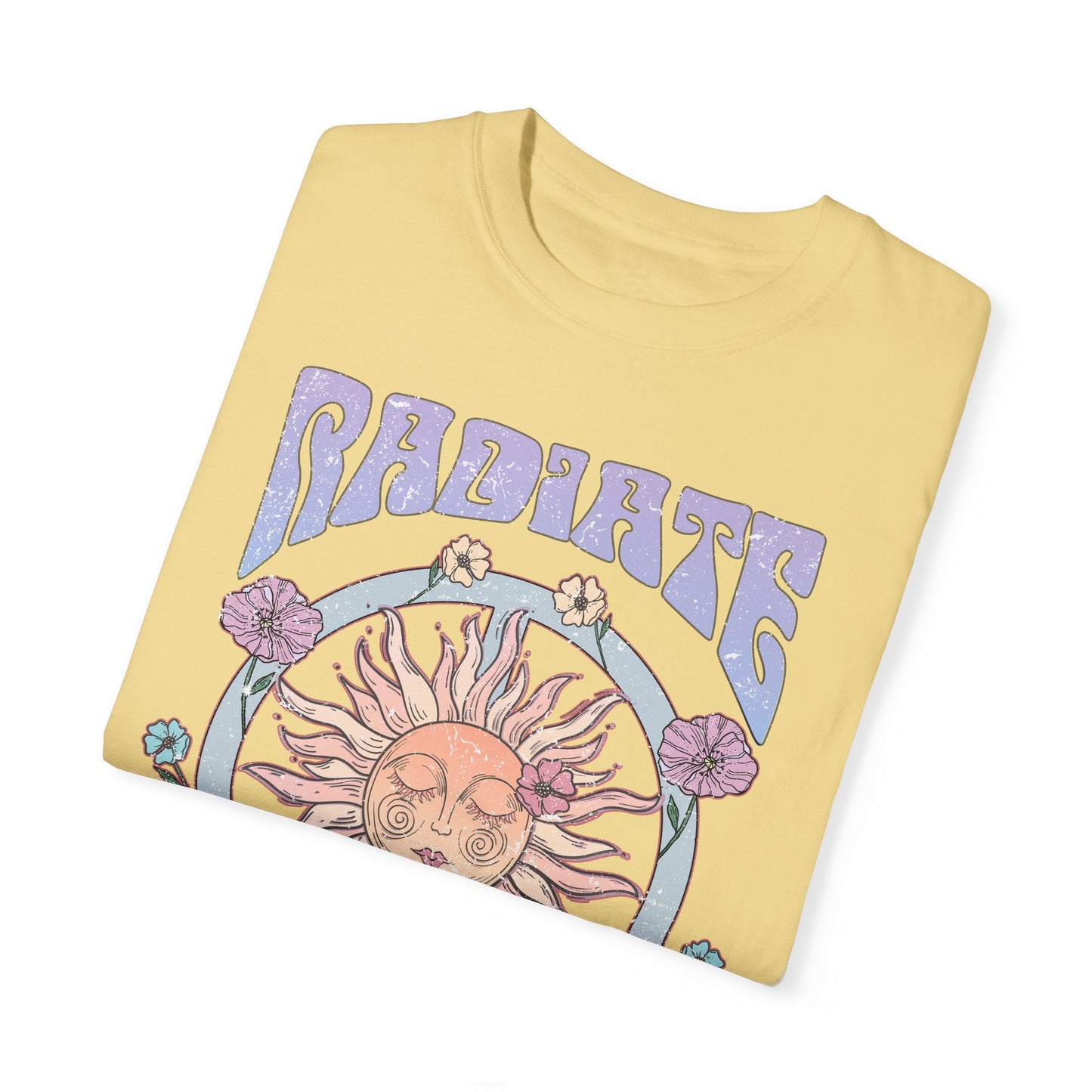 Radiate Positivity T-shirt, Spiritual Wellness, Uplifting, motivational, Retro, Unisex Tee, Positive Vibes Shirt, Inspirational Graphic Top,