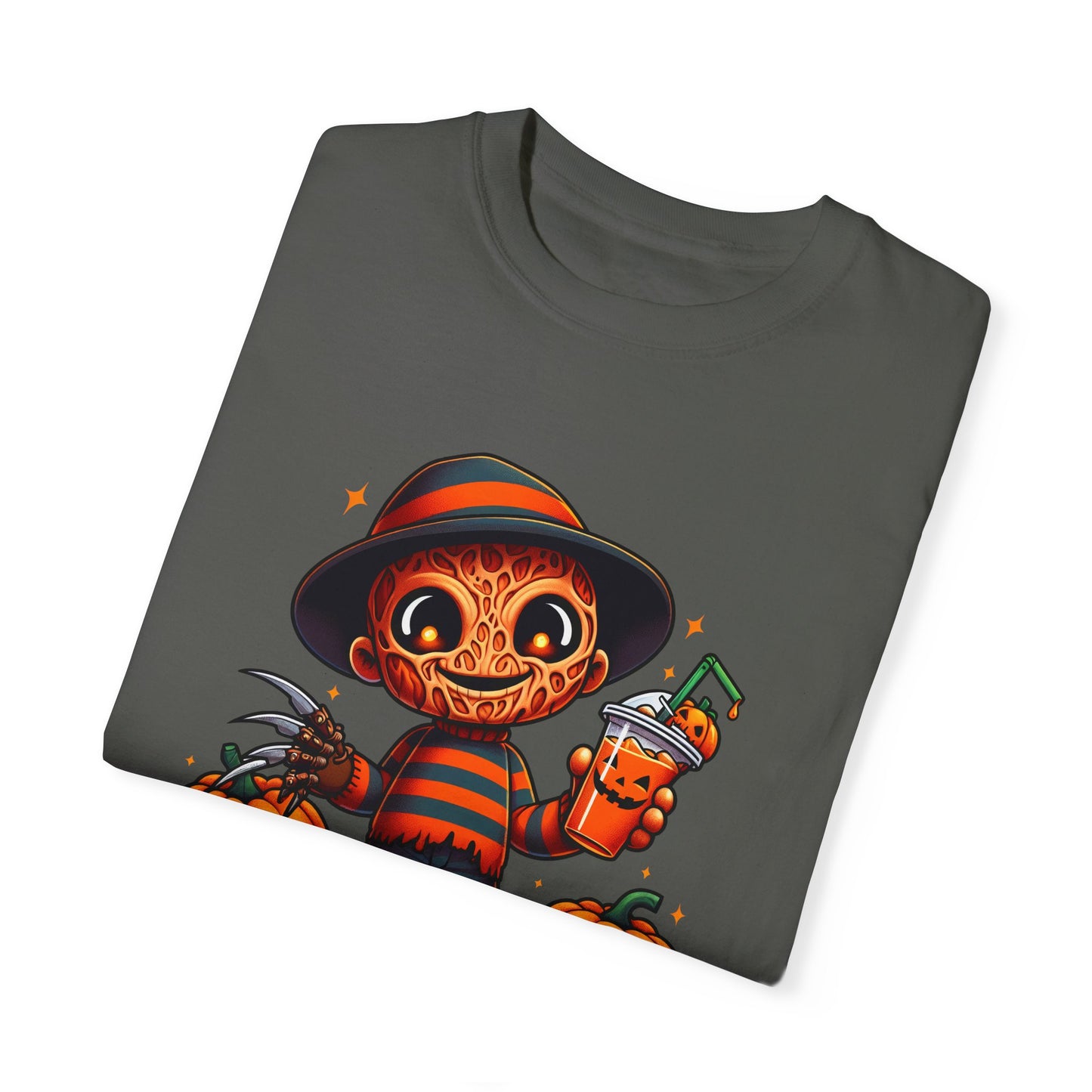 Cute Creepy Fred Unisex Garment-Dyed T-shirt