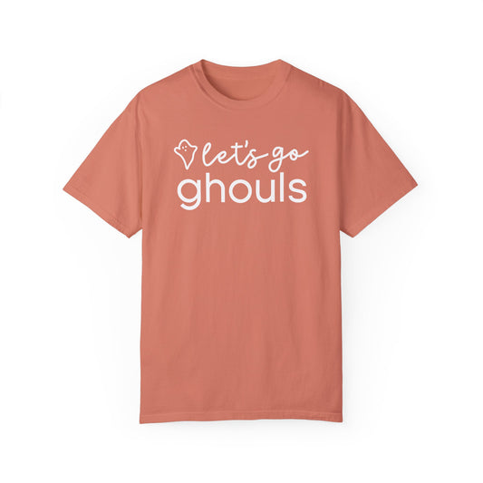 Let's Go Ghouls Shirt, Graphic Halloween Top, Womens Fall Graphic Tee, Halloween Party Shirt, Spooky Season Crewneck, Trendy Halloween Top