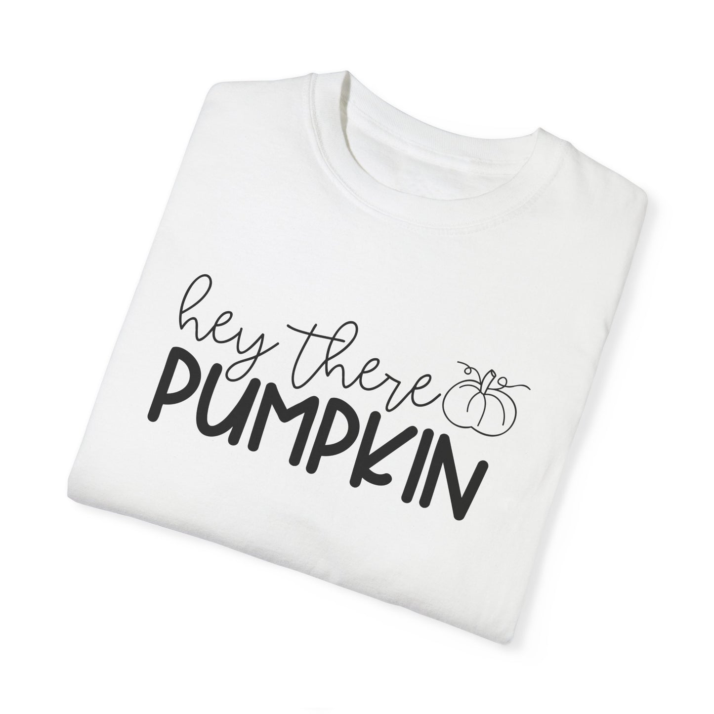 Hey There Pumpkin Shirt, Autumn Season Tee, Women's Cute Fall T-Shirt, Fall Tops, Cozy Crewneck, Autumn, Comfy Fall Top, Funny Fall Fashion