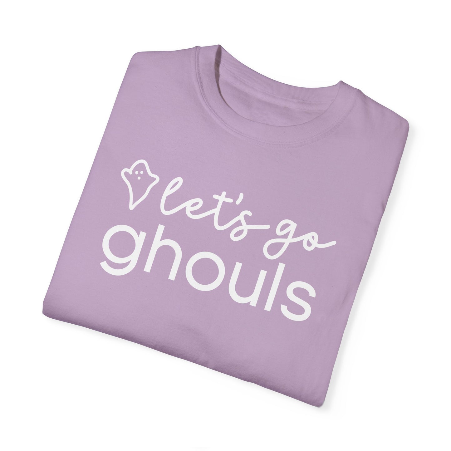 Let's Go Ghouls Shirt, Graphic Halloween Top, Womens Fall Graphic Tee, Halloween Party Shirt, Spooky Season Crewneck, Trendy Halloween Top