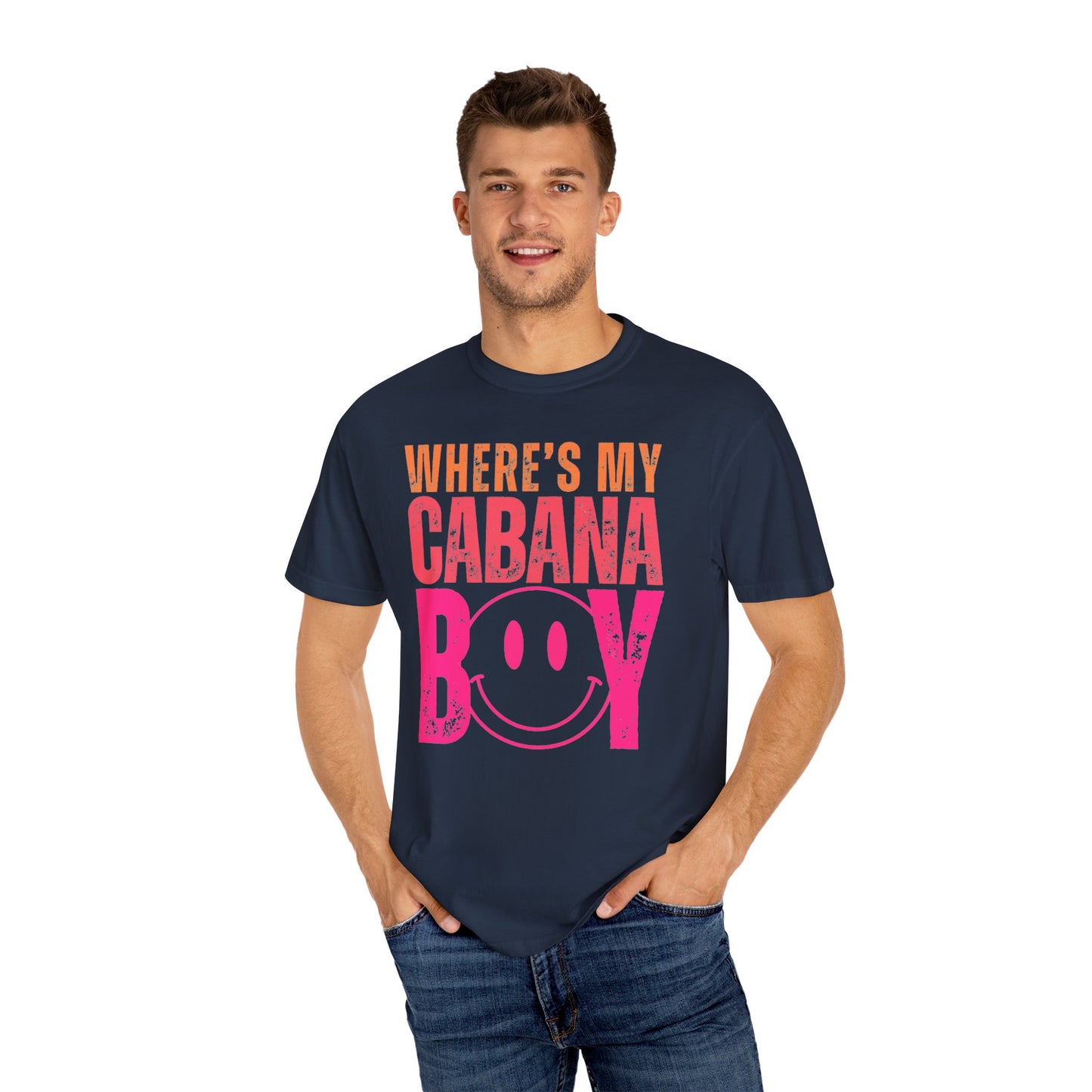 Wheres My Cabana Boy Unisex T-shirt, Funny Vacation Tee, Humorous Spring Break Shirt, Girls Trip Top, Beach Tee, Summer Vibes