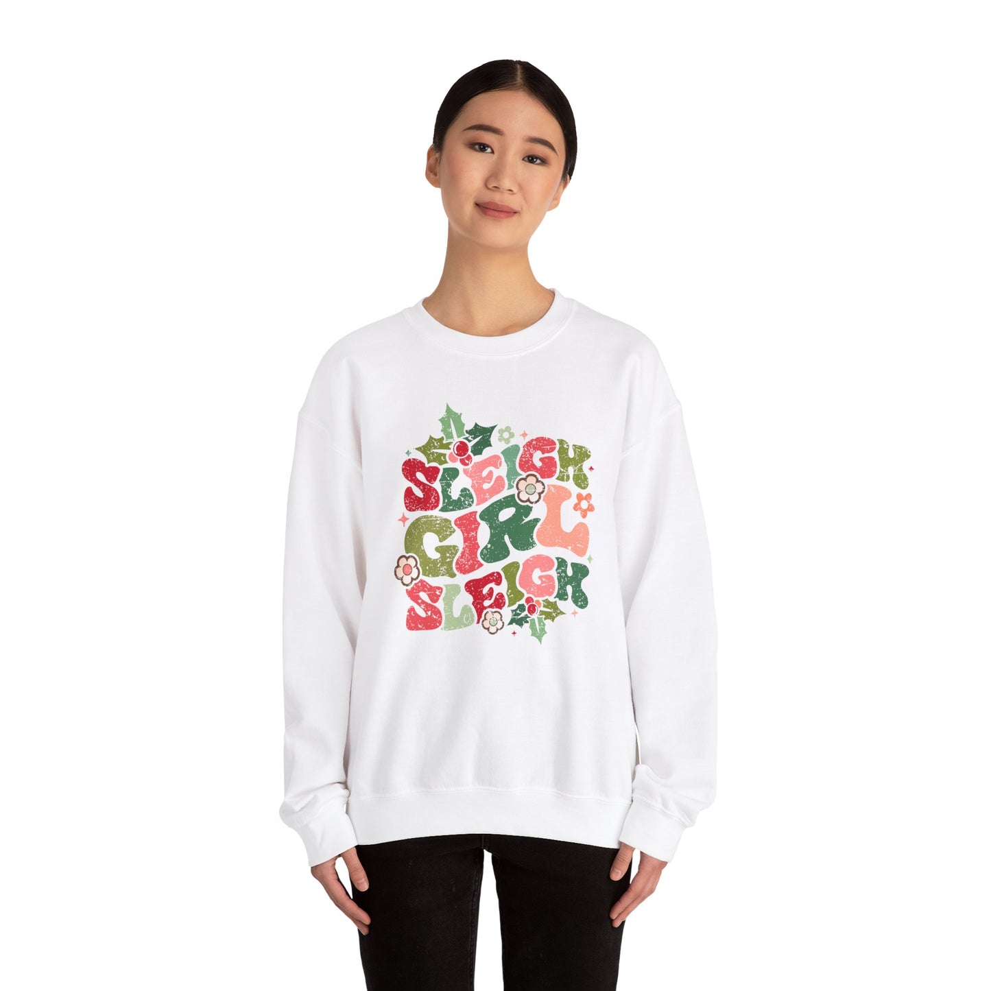 Sleigh Girl Sleigh Unisex Heavy Blend™ Crewneck Sweatshirt