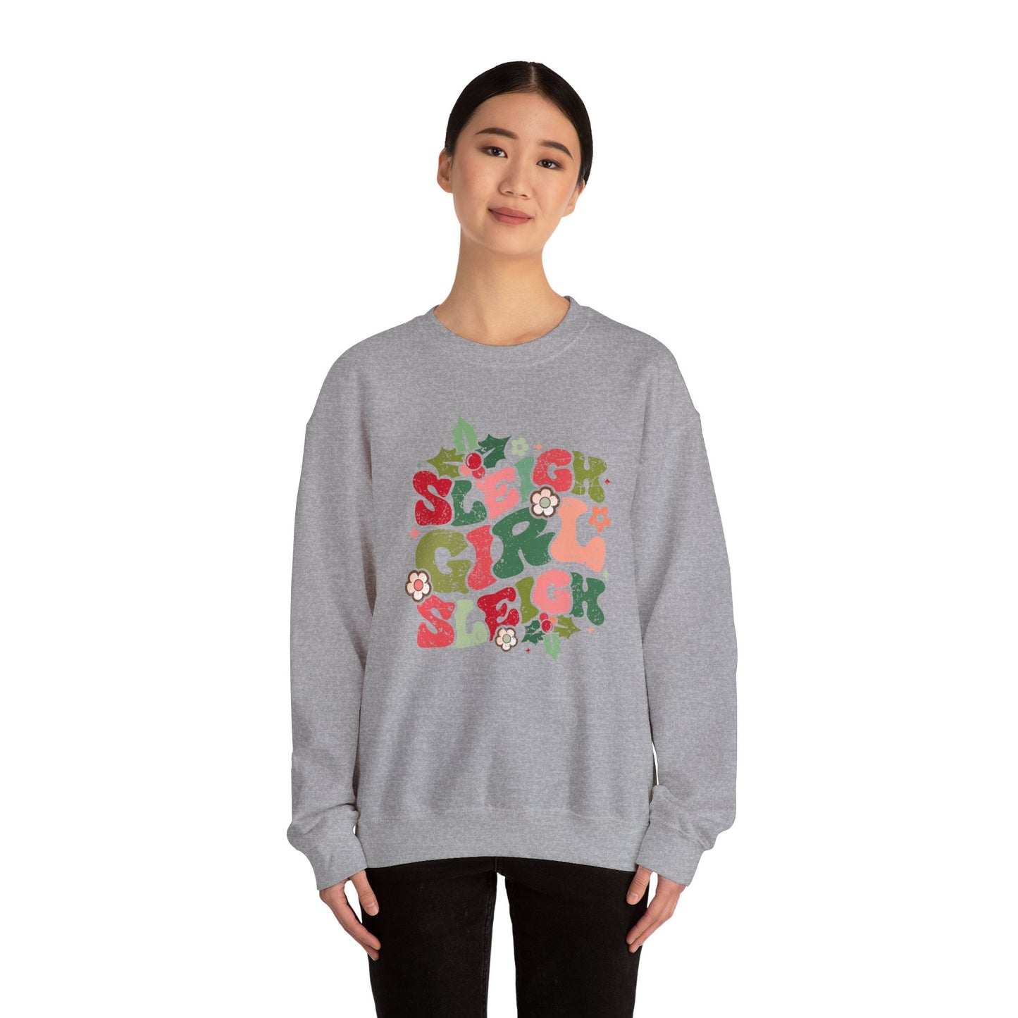 Sleigh Girl Sleigh Unisex Heavy Blend™ Crewneck Sweatshirt