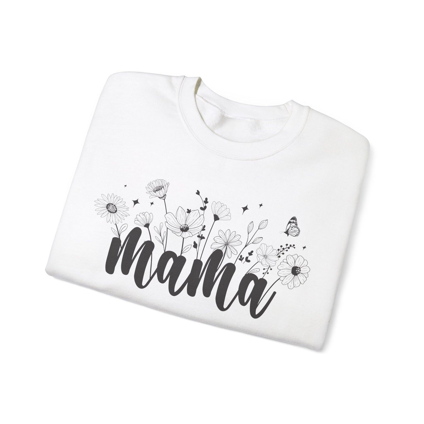 Floral Mama Coquette Sweatshirt, Retro Mama Mothers Day Gift, Floral Mama Sweatshirt, Mama Flower Sweatshirt, Unisex Sweatshirt