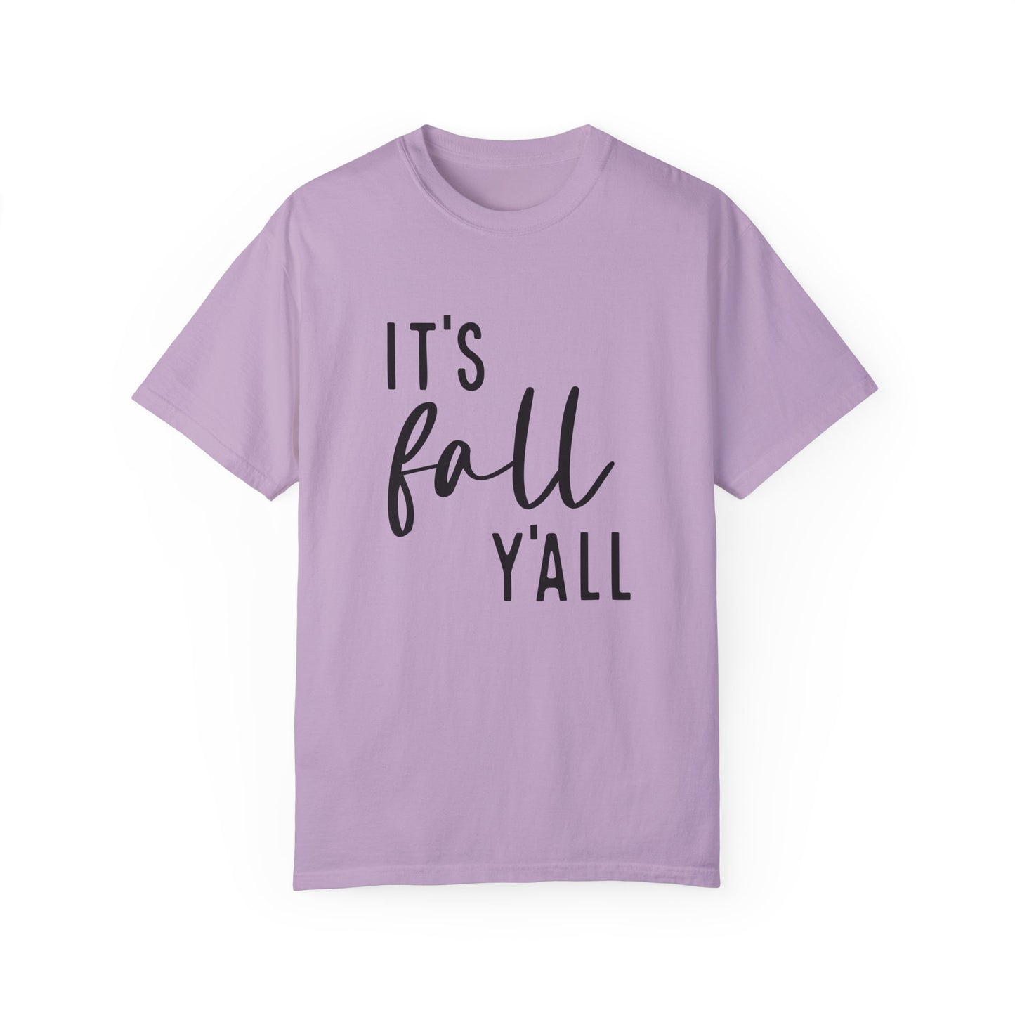 It's Fall Ya'll Shirt, Autumn Season Tee, Women's Cute Fall T-Shirt, Fall Tops, Cozy Crewneck, Autumn, Comfy Fall Tshirt, Funny Fall Fashion