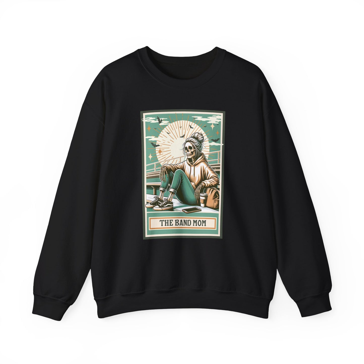 The Band Mom Unisex Heavy Blend™ Crewneck Sweatshirt